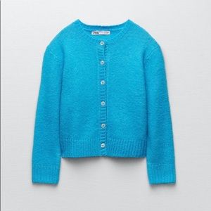 Blue Zara Cardigan